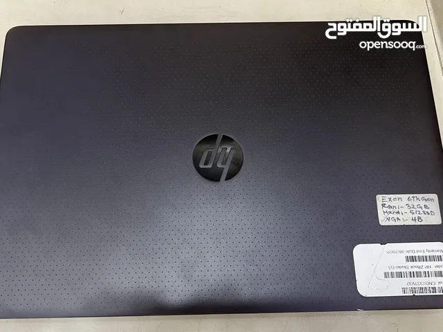 لابتوب احترافي HP ZBook Studio G3 – أداء عالي ومواصفات قوية
