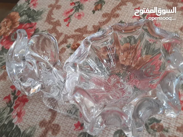 منفضة ديكور فيل من الكريستال الروسي النقي عالي الجودة