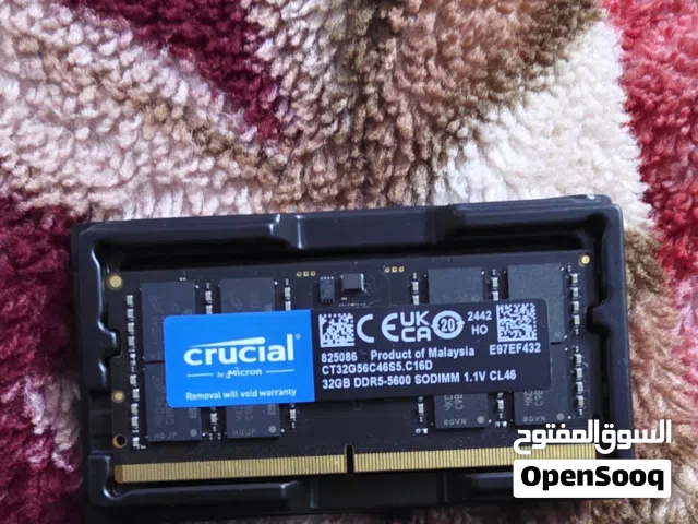 رامات لابتوب ddr4,5 للبيع بسعر حرق