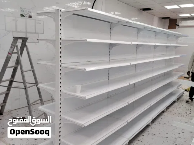 رفوف بقاله رفوف سوبر ماركت رفوف صيدليه رفوف مستودعات