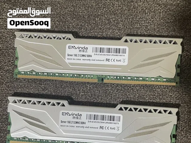 ram16GBx2استعمال قليل