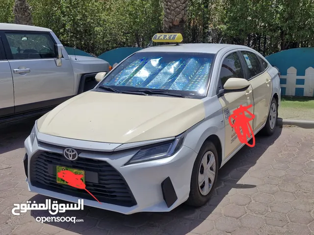 للبيع سررييع تاكسي جوال يارس موديل 2024 مكينة كبير 1500 شرط الفحص