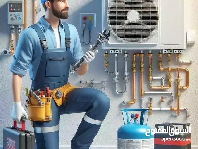 تركيب وتنظيف تكيف 100 دينار