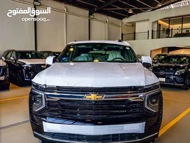 شيفروليه تاهو ( LS ) 2025  ضمان شركة المنصور + صيانة مجانية محرك 8 سلندر 5300  رقم بغداد