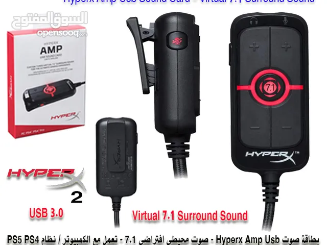 Hyperx2 Amp Usb Sound Card 7.1