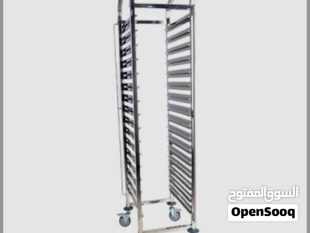 ترولي صواني ستانلس ستيل احترافي - جودة وأداء في مكان واحد  ارتق بتنظيم وتحريك الصواني في مطبخك أو مخ