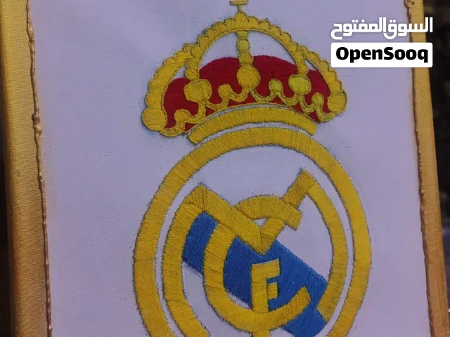 لوحة كانفاس مطرزة شعار ريال مدريد