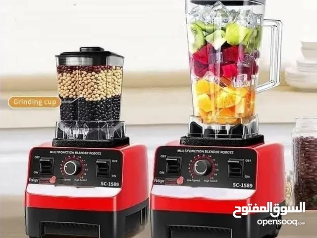 خلاط صناعي جبار ( الوحش) مع مطحنة بهارات شفرات ستانلس ستيل قوية ومقاومة للصدأ