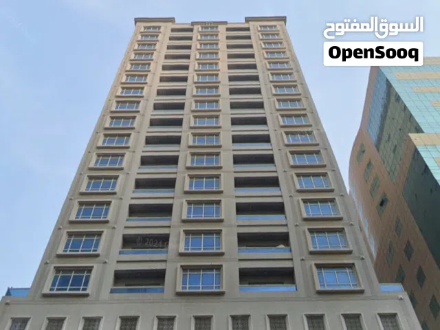 للبيع برج في الممزر التعاون الشارقة ارضي +مواقف+15 طابق 270 شقة دخل سنوي 8،182،600 درهم موقع شارعين