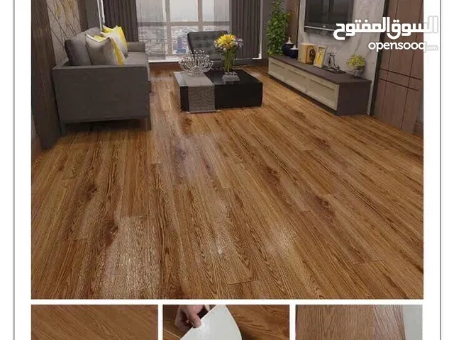 بلاط 014 PVC لاصق ذاتي للارضيات سماكة 2 ملم, بديل الباركيه الخشبي, مناسب لتغطية البلاط القديم