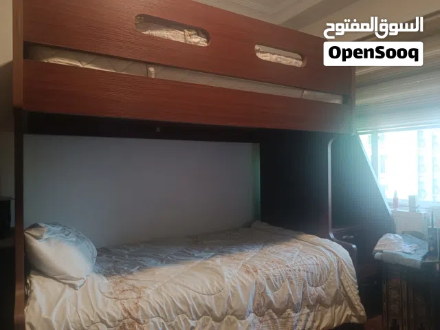 تخت طابقين خشب لاتيه