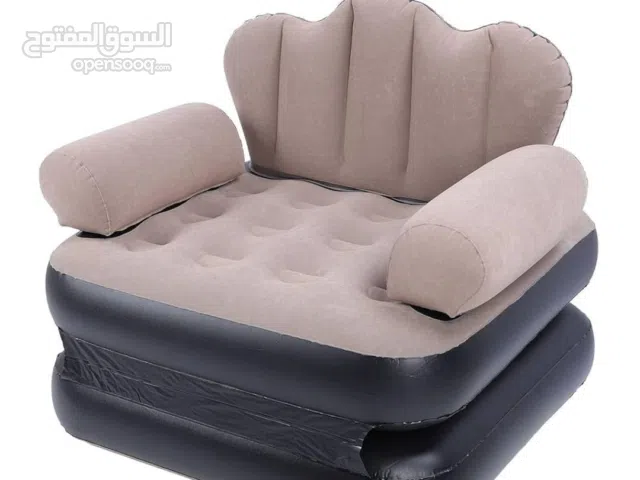 كرسي مع سرير هوائي مع جهاز لنفخه  توصيل محافظات