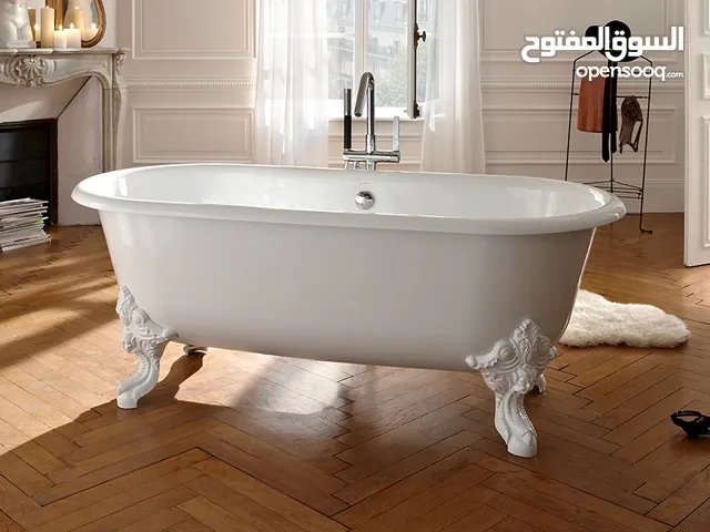 Cleo freestanding Cast iron bathtub 175 x 80cm,Made in France