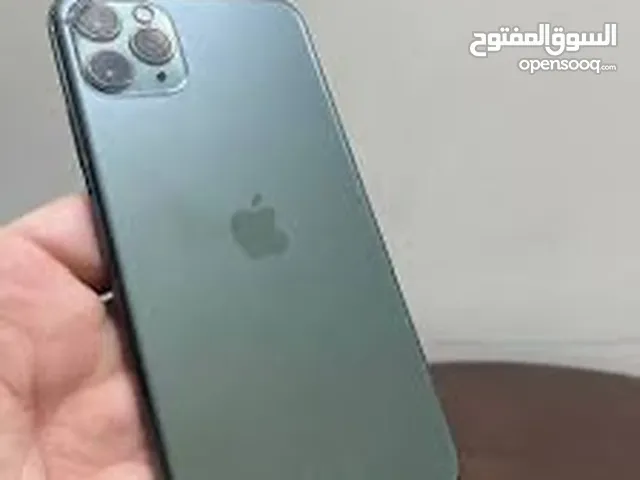 ايفون 11 برو زيتي للبيع مبدل شاشه قدام وشاشه ورا وبطارية ممتاز 256 جيجا
