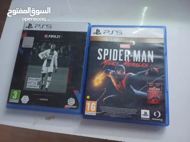 2cd spider man miles morals et CD fifa 21