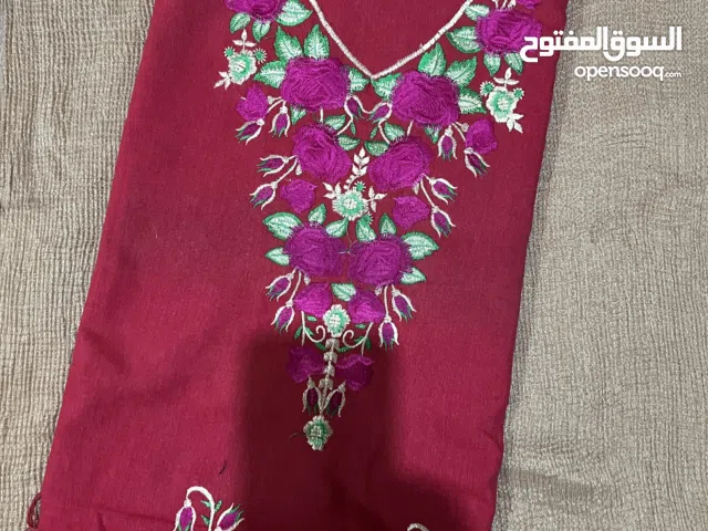 Pakistani unstitched  embroided  winter suit