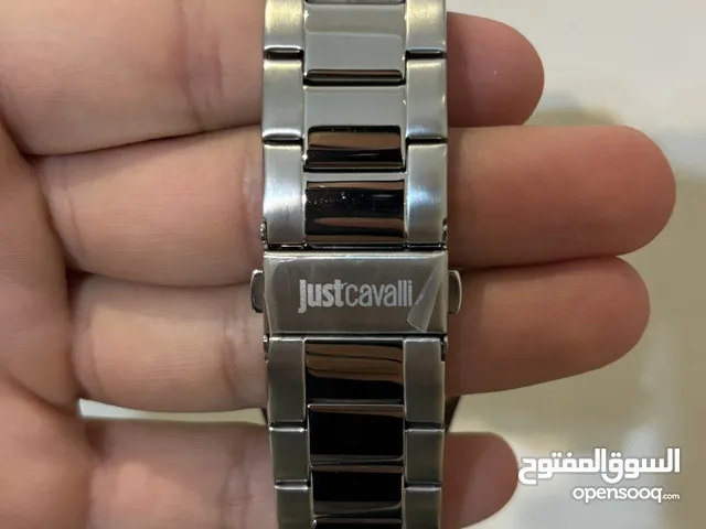 ساعة من ماركة justcavalli للبيع للجاد فقط