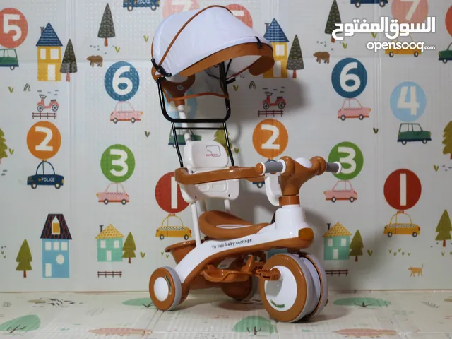 دلّل طفلك بدراجة ثلاثية العجلات بتصميم ذكي تجمع بين المتعة والأمان ، للأطفال من عمر 1 إلى 5 سنوات