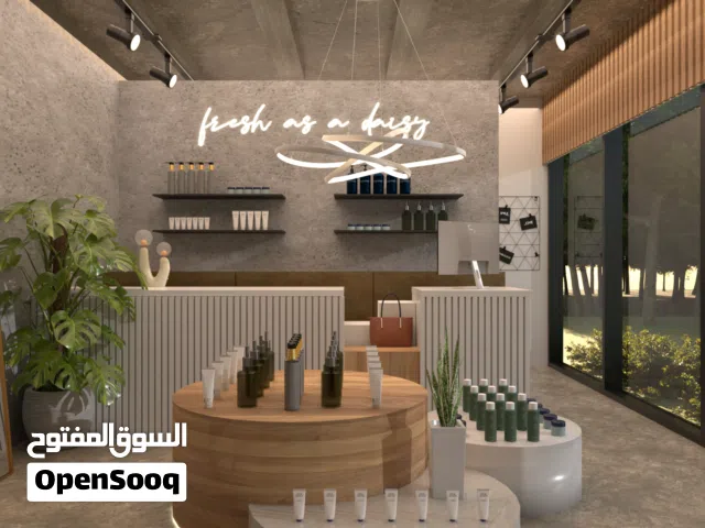 محل للبيع في مرتفعات بوشر مقابل عمان مول 26 مترمربع وعرض مميز وحصري التسليم 3/2026