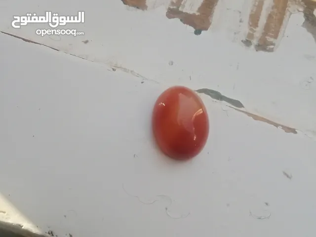 حجر عقيق احمر مثقول