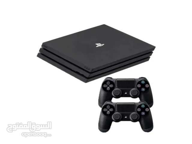 playstation 4 pro and 2 console