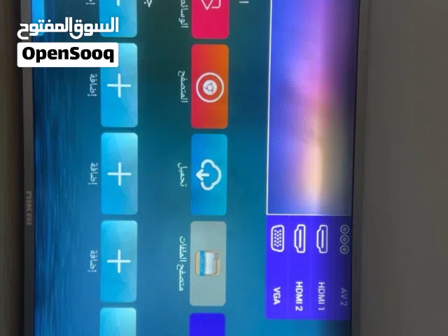 شاشه بلازمه مقوسه  حجم كبير  ماعرف بأحجامهن صراحه مثل ما بالصوره جديده ونضيفه مكاني بغداد الدوره