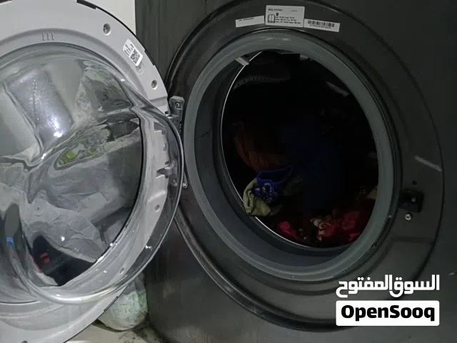 LG Washing Machine 8kg F2T2TYM1S Dark Gray  غسالة ال جي 8 كيلو فول اتوماتيك