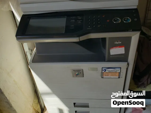 طباعة تصوير اي ثري وجهين ملون وعادي نوع شارب السعر 350الف