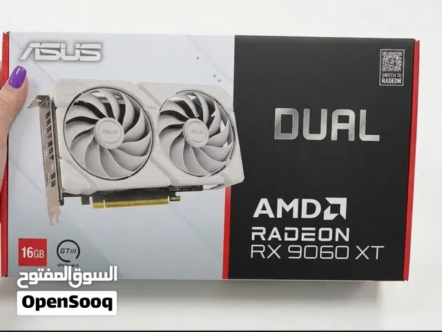 WHITE 9060XT 16GB NEW AVAILABLE FOR SALE ASUS WHITE 9060XT 16GB NEW AVAILABLE FOR SALE ASUS.........