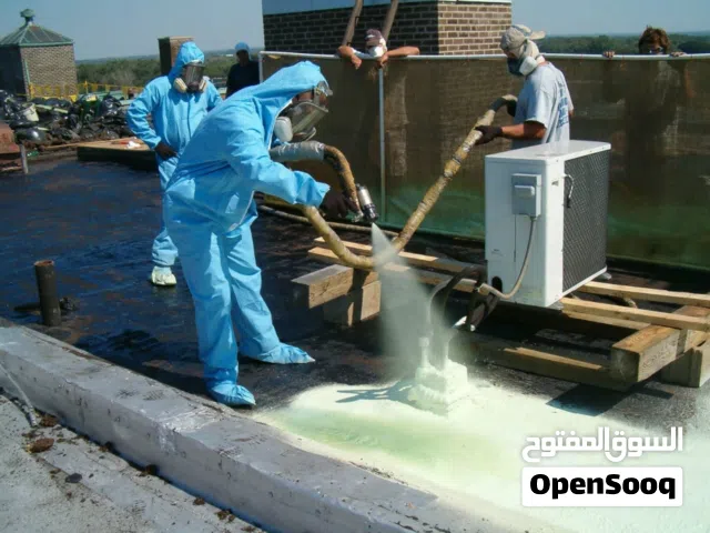 شركة عزل فوم بالرياض للاسطح الخرسانية والشينكو والهناجر والمستودعات مع الضمان 10 سنوات