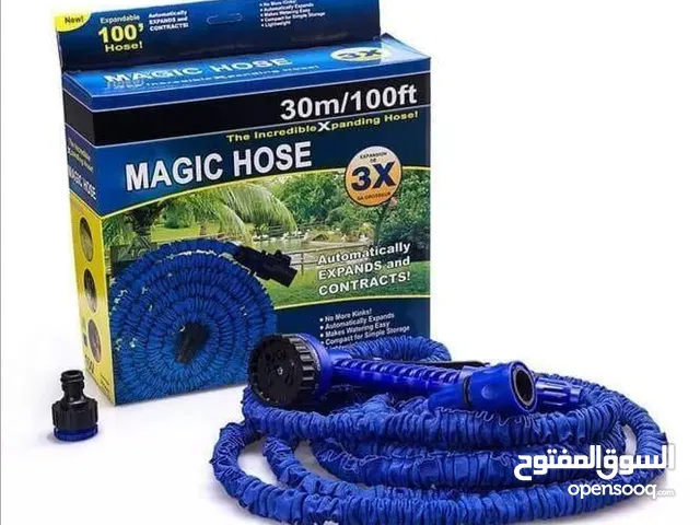 الهوز ( الخرطوم ) السحري - magic hose  طول 30 متر بسعر 10 طول 45 متر بسعر 11 طول 60 متر بسعر 12 طول