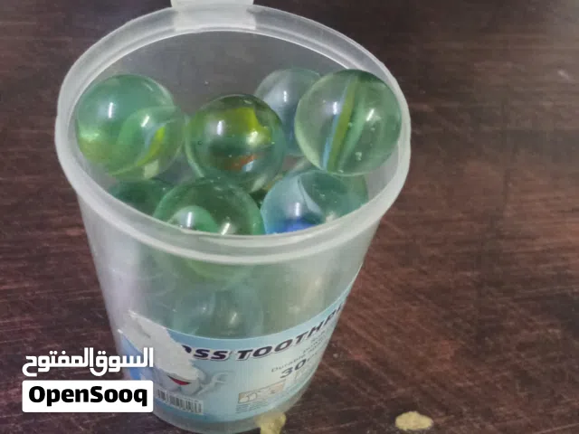 علبة كراة الزجاج تيل
