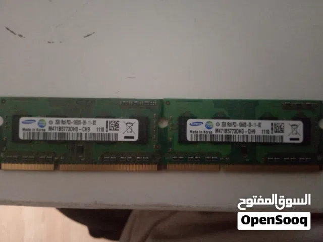 ram 2GB ddr3 لابتوب