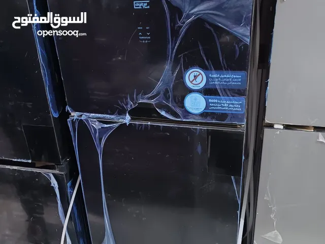 أرخص تلاجة نوفروست بخار  تلاجه يونيون اير  330 لتر 12 قدم  شاشة ديچتال تحكم كامل   لون اسود