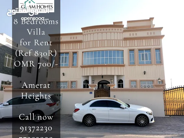8 Bedrooms Villa for Rent in Amerat Heights REF:830R