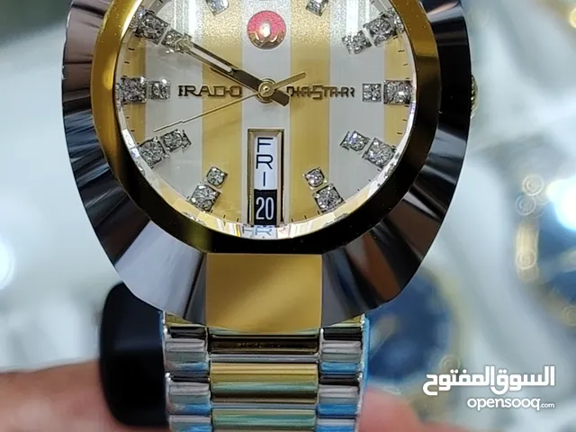 Brand New Rado DiaStar – Gold & White Dial  Timeless Swiss Luxury! Automatic machine