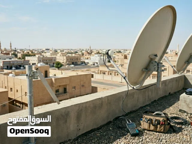 فني ستالايت في بريدة - تركيب وصيانة الدش والرسيفر