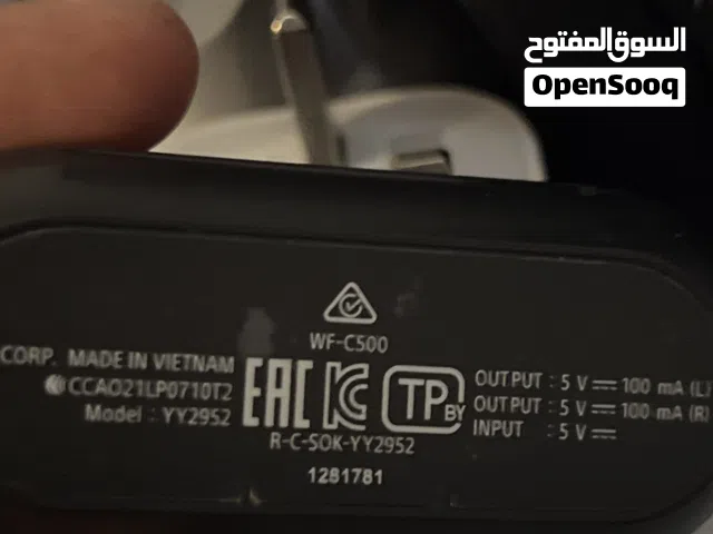 للبيع سماعة بلوتوث أصلية من Sony – موديل WF-C500