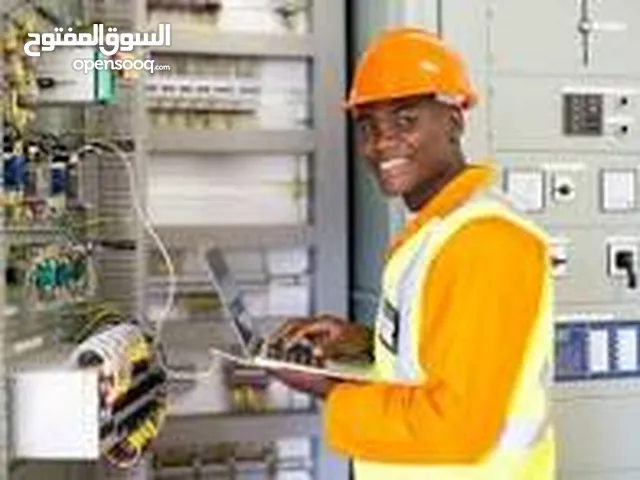 Attending at home any were in madinah city, working as electricain