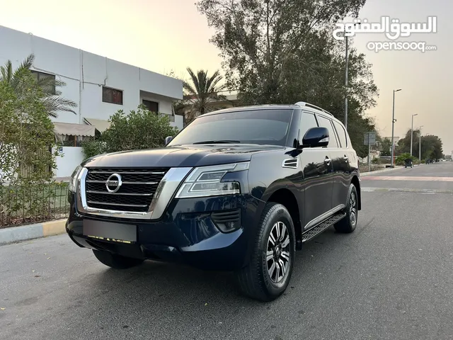 نيسان بترول تيتانيوم SE V6 خليجي موديل 2021، صبغة وكالة كامل شرط الفحص بدون اي حوادث أو صبغ .