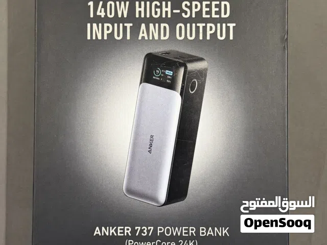للبيع بطارية أنكر Anker 737 الفاخرة (140W) - جديدة بالكرتون للجادين فقط