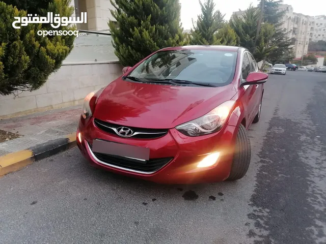 هونداي افانتي فحص كامل 2012 ممشى قليل بنزين اصلي مالك اول من الحرة