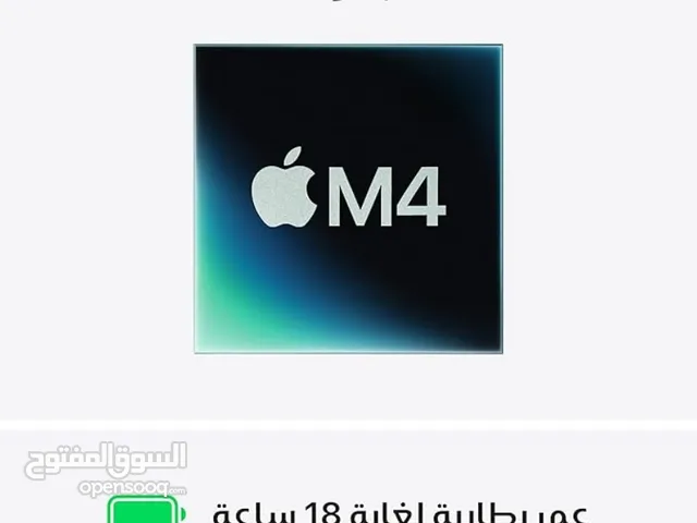 MacBook Air M4 آخر إصدار 16GB RAM 512GB SSD أسود Midnight