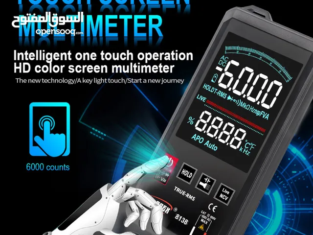 ساعة فحص شاشة لمسET8136 Touch Screen Multimeter Digital Automatic