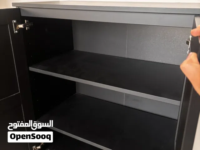 كبت، خزائن ، اسود ، اثاث غرفة نوم