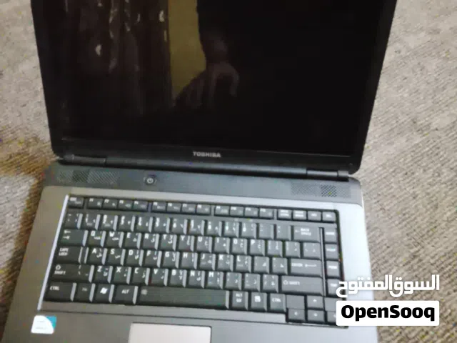 لابتوب توشيبا لدراسة وتصفح سعر بحالة ممتازة