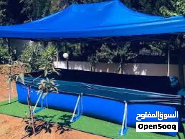 مظلة كازبو للبسطات للمحلات للاطفال لبرك السباحة 4.5 متر