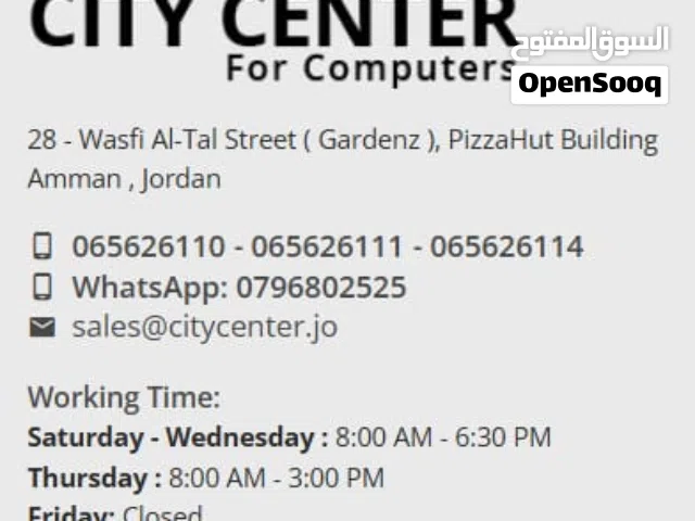Windows Custom-built  Computers  for sale  in Amman