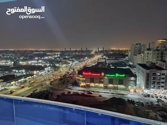 افخم واجمل استوديو مفروش بالكامل مع بلكونه للايجار الشهري في النعيميه بجانب نستوو