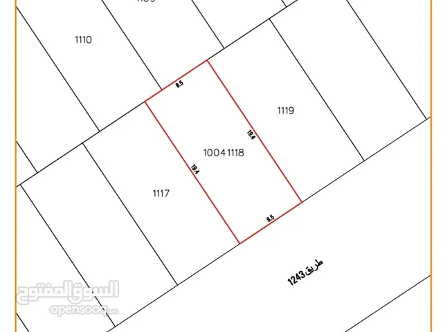 Residential Land for Sale in Northern Governorate Hamala